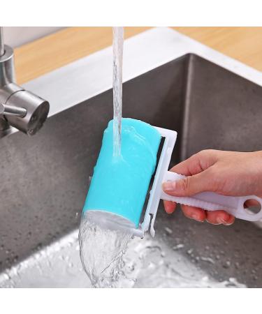 JJQHYC 6 pcs Lint Rollers Washable Reusable Sticky Lint Roller for Removing Fluff Cat Hair Dog Hair from Clothes - Buy Online on SooperMarket.com