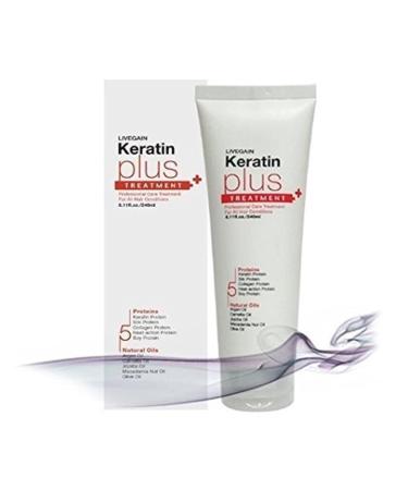 Livegain Keratin Plus Treatment 8.11fl.oz./240ml - Repair & Nourish Hair International Shipping Available - Buy Online on SooperMarket.com