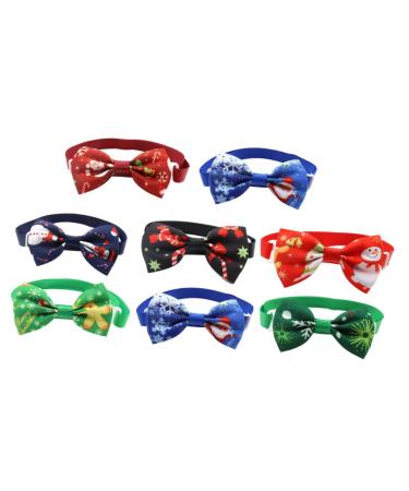Amosfun 8st Christmas fly cosplay accessories Role play costume for puppies Christmas dog collar Christmas pet decoration Christmas pet flies fly pet arches