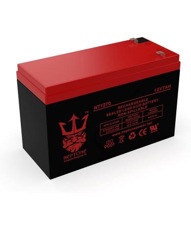 Neptune NT1270 12V 7Ah Replacement SLA Battery - Ideal for Solex BD127 & SB1270 Alarm Backup | International Shipping - Buy Online on SooperMarket.com