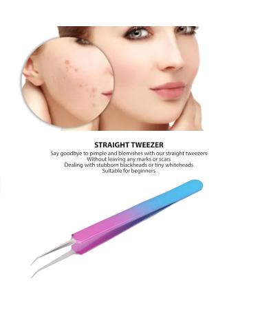 Finch Straight Lace Tweezers for Blackhead Removal & Eyebrow Hair Skin Tag & Splinter Extractor | Global Shipping - Buy Online on SooperMarket.com