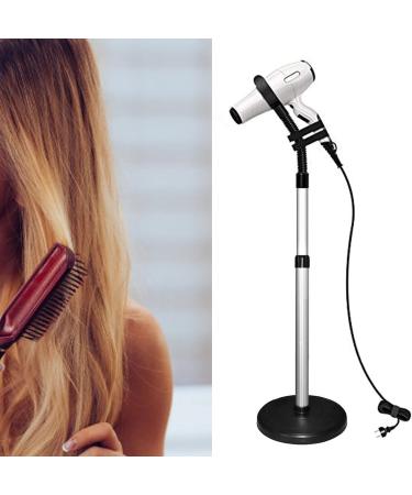 KUIKUI Hands Free Hair Dryer Stand 360 Degree Rotation Adjustable Height Flexible Neck Heavy Duty Base and Easy to Use. - Buy Online on SooperMarket.com
