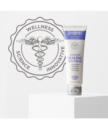 Advanced Healing Skin Cream - Lavender Scent 3.4 oz | American Biotech Labs - Buy Online on SooperMarket.com