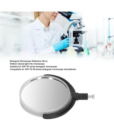 360 Degree Rotation Biological Microscope Reflecting Mirror - Replacement for Light Observation (Plastic Bracket) - Buy Online on SooperMarket.com