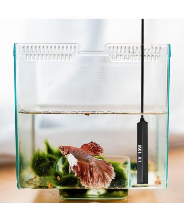 Mioyoow 10W IP68 Waterproof Mini Aquarium Heater - Temperature Controller for 0.5-1.3 Gallon Aquariums - Compliant with European Regulations - Buy Online on SooperMarket.com