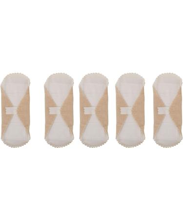 5pcs Washable Reusable Menstrual Pads - Super Absorbent & Breathable Cotton - Skin Color M - Buy Online on SooperMarket.com