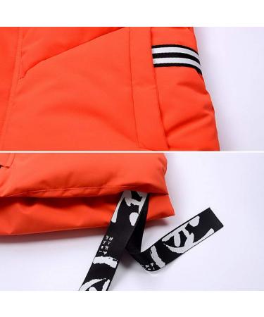 Odziezet Baby Boy Down Coat | Hooded Puffer Zipper Jacket | Orange | 1-2 Years - Buy Online on SooperMarket.com