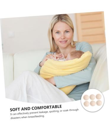 Buy Leakproof Breast Pads - 6pcs Maternity Nursing Pads | Soft Disposable 100% Cotton for Feeding | International Shipping - Buy Online on SooperMarket.com