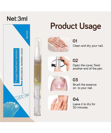Okita Toenail Fungus Treatment Pen - Effective Nail Repair for Healthy and Strong Nails (5Pcs) - Buy Online on SooperMarket.com