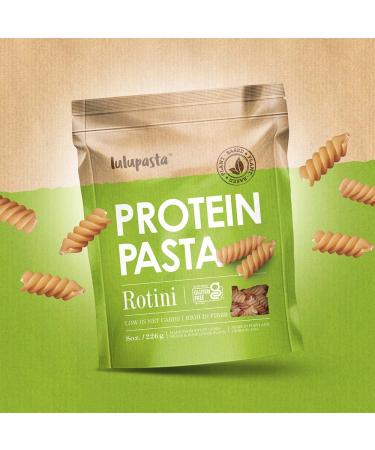 Lulupasta High Protein Lupin & Sunflower Flour Pasta - Gluten Free, Keto & Low Carb (Rotini 8oz) - Buy Online on SooperMarket.com