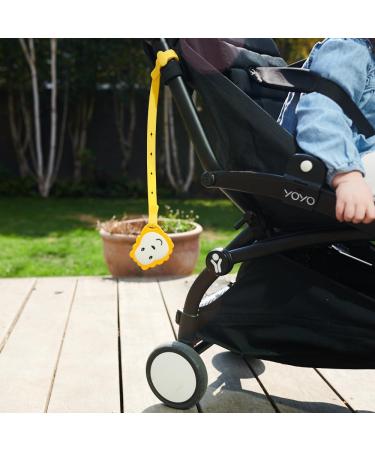 Matchstick Monkey Antimicrobial Silicone Holder Strap - 55cm Yellow - Buy Online on SooperMarket.com