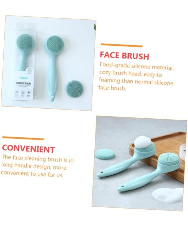 3 Sets Cleansing Brush - Manual Facial Massager & Deep Exfoliating Face Applicator for Spa-like Cleansing | Portable Deep Cleaning Solution - Buy Online on SooperMarket.com