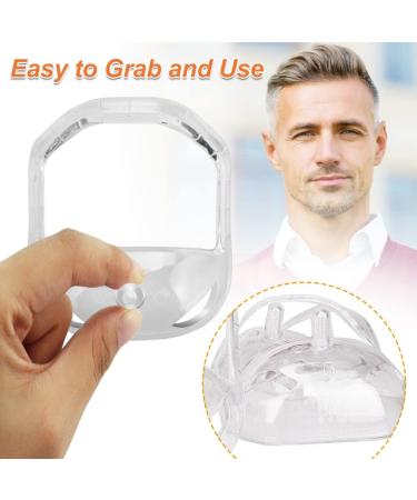 Speeate 5-Piece Bartformer Set - Transparent Bart Shaping Tool & Razor Template for Perfect Styling | Shop Men's Grooming - Buy Online on SooperMarket.com