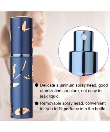 Portable Refillable Perfume Bottle - 10ml Aluminum Atomizer Spray - Travel-Friendly Cosmetic Container - Buy Online on SooperMarket.com
