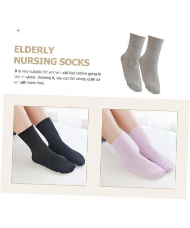 5 Pairs Healvian Diabetic Care Non Skid Loose Socks | Men's Slipper Socks | Women's Stocking | Maternity Nursing Socks - Buy Online on SooperMarket.com
