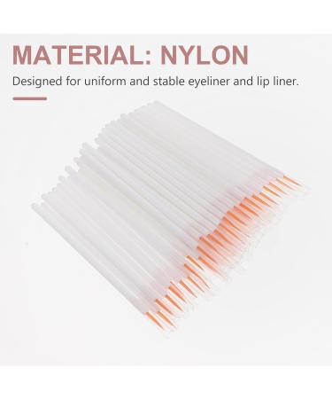 FOMIYES Liquid Eyeliner - 100 Pcs Nylon Fiber Applicators | Safe Eye Makeup Tools for Perfect Eyeliners - Buy Online on SooperMarket.com