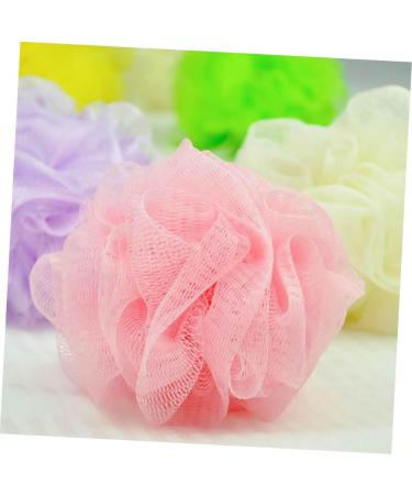 4PCS Bath Mesh Pouf Shower Sponge - Soft Bath Loofahs & Bath Balls for Luxurious Cleansing | International Shipping Available - Buy Online on SooperMarket.com