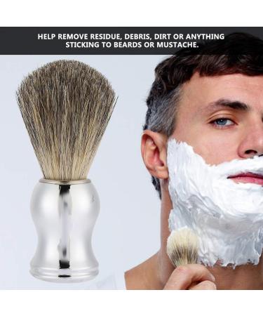 Men's Beard Brush - Portable Foam Brush for Grooming Cleaning & Shaving | International Shipping Available - Buy Online on SooperMarket.com