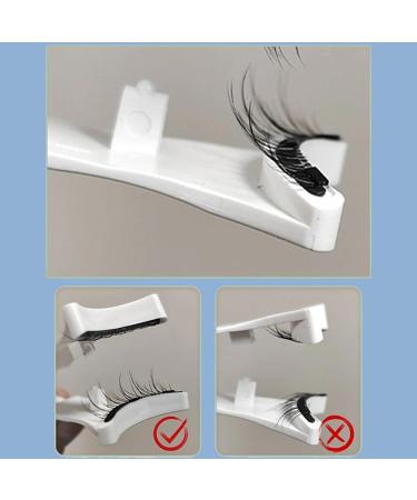 Magnetic Eyelashes with Applicator Reusable Dual Magnetic Lashes Kit without Eyeliner Magnetic Eyelashes Natural Look Wispy False Eyelashes No Glue or Liner Needed Easy to Wear - Buy Online on SooperMarket.com