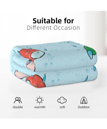 YYHHAOFA Sunflower Seeds and Mushroom Prints Flannel Blanket 66x90 in Normal : Skin-Friendly Warm and Comfortable Easy Care and Durable Black normal - Buy Online on SooperMarket.com