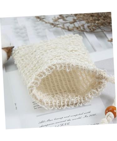FRCOLOR 20 Pcs Sisal Soap Bags - Exfoliating Natural Soap Saver Pouches for Bathing | Eco-Friendly Soap Holder & Mesh Cleansing Net - Buy Online on SooperMarket.com