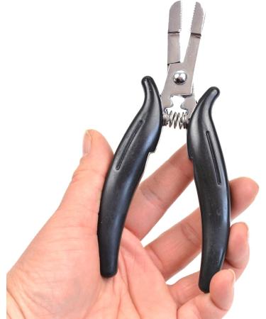 Hair Extension Pliers for Removing Micro Rings and Fusion Glue Bond Remove (Black Thread Shape) - Buy Online on SooperMarket.com