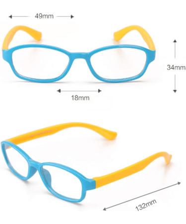 Children's Glasses Frames for Ages 5-12 | Clear Lens Stylish Red & Pink Cases Available - Buy Online on SooperMarket.com