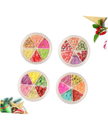 PLAFOPE 4 Box Manicure Decals Fingernail Decals Slice Nail Decoration DIY Nail Slice Decorations Self-adhesive Nail Decals Cellphone Decoration Nail Art Stickers Fruit Nail Stickers - Buy Online on SooperMarket.com