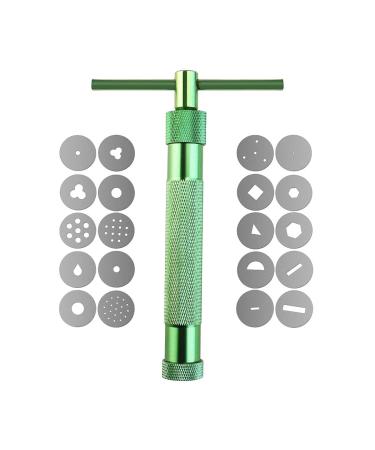 IMIKEYA Clay Extruder Stainless Steel Fondant Extruder Tools Cake Decorating Kit Set for DIY