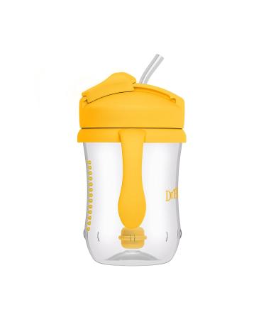 Dr. Brown's Milestones Baby's First Straw Sippy Cup 6m+ 9 oz Vintage Yellow - Buy Online on SooperMarket.com