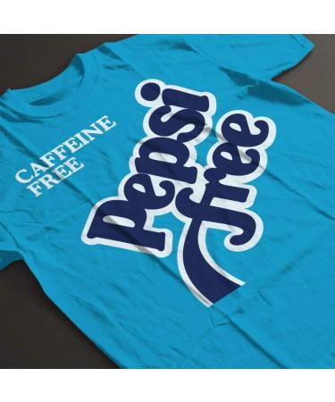 All+Every Pepsi Caffeine Free Men's T-Shirt S Sapphire - Buy Online on SooperMarket.com