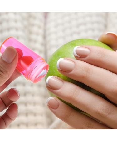 Lurrose Nail Stamper Tool - Fluorescent Nail Art Templates & Silicone Stamping Printer for Manicure | Salon Quality Nail Tools - Buy Online on SooperMarket.com