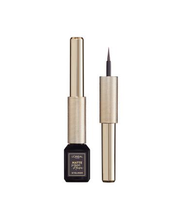 L'Oreal Paris Matte Signature Liquid Eyeliner 06 Grey Grey 1 Count (Pack of 1)