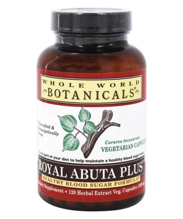 Whole World BOTANICALS Roayl Abuto Plus  120 CT