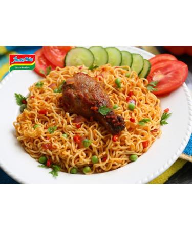 Gharana Swaad ka Khazaana Indomie Nigerian Chicken Noodles 70g (Pack of 40) | Authentic Flavor | Spicy & Savory Blend | Rich Nigerian Taste | Quality Ingredients | Speedy & Convenient - Buy Online on SooperMarket.com