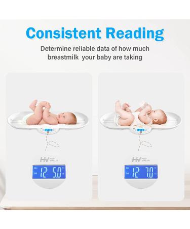 Accurate Baby & Pet Scale - Digital Weighing Scale for Infants, Toddlers & Animals with Hold Function | Precise آ±0.1oz - Buy Online on SooperMarket.com