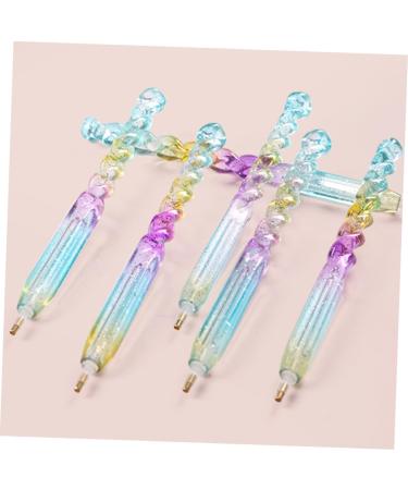 minkissy 6 Pcs Dotting Tools Rhinestone Picker Pencil Pen Pencil Clay Carving Tools Point Drill Pen Nail Wax Picker Pencil Pen Tool Embossing Tool Rhinestones Pencil Bling Drilling Dot Pen - Buy Online on SooperMarket.com