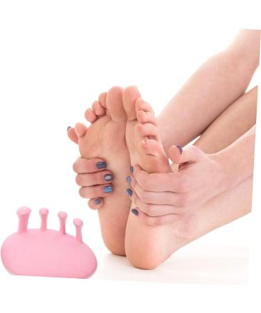 Adorainbow Toe Separator & Nail Protector Set - 4 Pairs, Pink Sponge Spreader - 11X10X6CM - Buy Online on SooperMarket.com