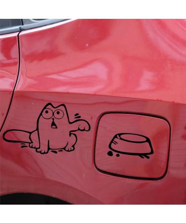NyxSeat 4 Funny Cat Car Stickers - Unique Designs International Shipping for All Cars - Buy Online on SooperMarket.com