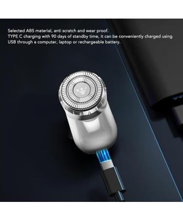 Naroote Mini Electric Beard Trimmer Durable USB TYPE C Mini Electric Beard Trimmer for Office - Buy Online on SooperMarket.com