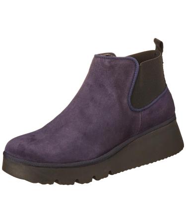 Fly London Women's Pada403fly Ankle Boot 7 UK Navy