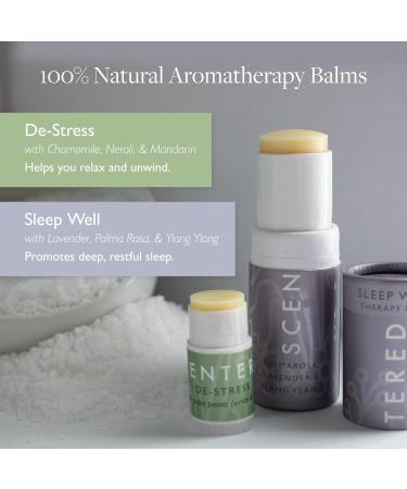 Scentered Prepare for a Great Night's Sleep Bath Set - Relaxing Bath Salts Aromatherapy Balms Body Loofah & Shower Cap - Perfect Bath Gift Set for Women - International Shipping Available - Buy Online on SooperMarket.com