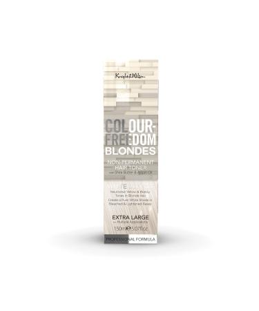 Blonde Hair Toner. Professional Deep Conditioning Hair Mask that Neutralizes Yellow & Brassy Tones. Cruelty Free & Vegan. By Knight & Wilson. 5.07 Fl Oz