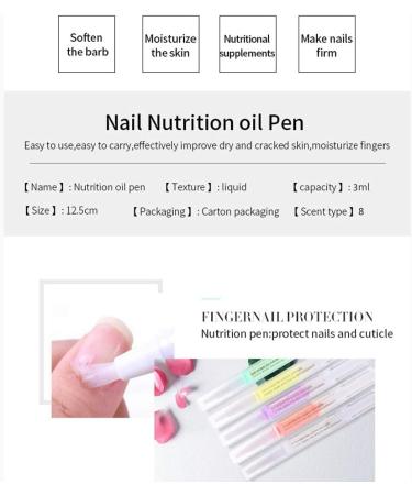 BNG Jasmine Nail & Cuticle Oil Pen - 3ml | Natural Nail Care Treatment for Growth & Repair | Moisturizes Dry Nails & Cuticles - Buy Online on SooperMarket.com