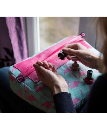 Manicure Cushion Pedicure Pillow Pink Flamingo Nail Arm Rest Xmas Gifts - Buy Online on SooperMarket.com