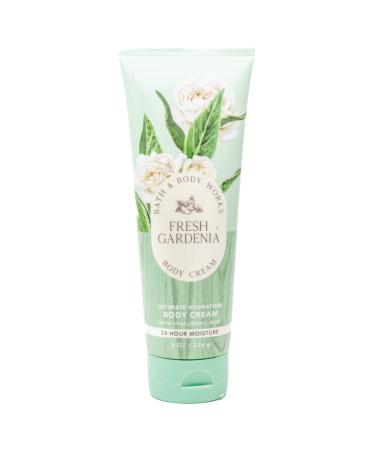 Bath & Body Works Fresh Gardenia Signature Collection Ultimate Hydration Body Cream For Women 8 Fl Oz (Fresh Gardenia)  8 Fl Oz (Pack of 1)  1  8.0 Fl Oz  8.0 fluid_ounces  8.0 ounces