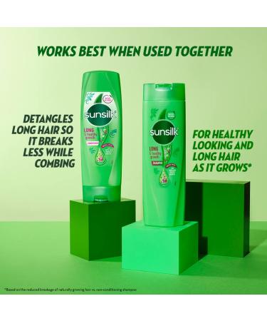 Sunsilk Long And Healthy Growth Shampoo 360ml | Boost Hair Growth | International Shipping - Buy Online on SooperMarket.com
