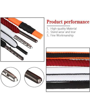 10Pcs Durable Drawstring Replacement Set - 52Inches, 5 Colors, 3 Threader Tools - Ideal for Shorts, Pants, Sweatshirts & Hoodies - Buy Online on SooperMarket.com