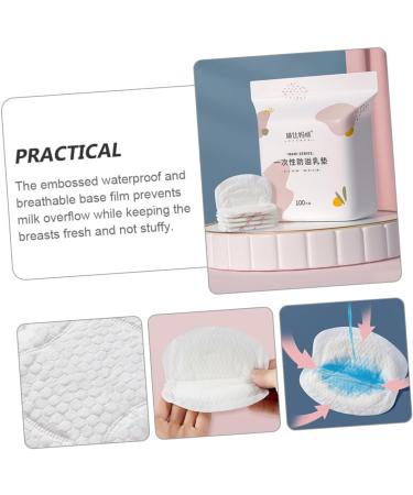 100 Pieces Antigalactorrhea Absorbent Breast Pads for Pregnant Women | Baby Stuff Mat & Breast Protectors - International Shipping - Buy Online on SooperMarket.com