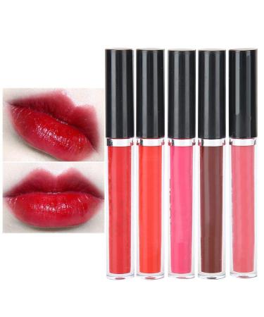 Buy 5pcs Moisturizing Lip Glaze - Long Lasting Nourishing Lip Gloss Set for Women | Best eCommerce Deals - Buy Online on SooperMarket.com